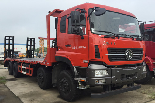 【國五】東風天龍前四后八平板車